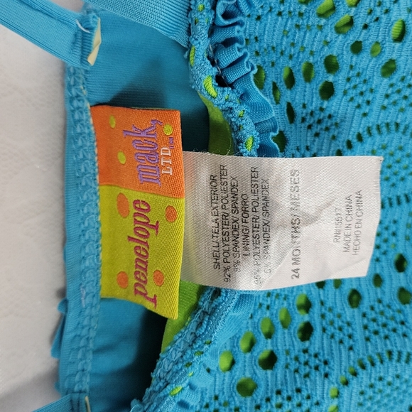 Toddlers Penelope Mack One Piece Bathing Suit Size 24 Months - Picture 4 of 6